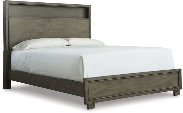 Signature Design by Ashley® Arnett Gray Full Bookcase Bed-0