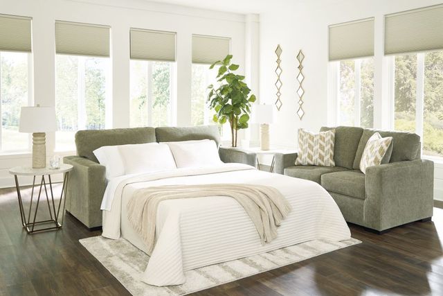 Signature Design by Ashley® Bridgepoint Moss Queen Sofa Sleeper-1