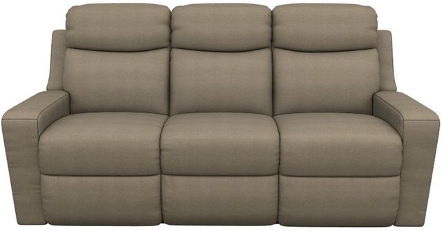 La-Z-Boy® Emmons Brindle Power Reclining Sofa with Headrest-1