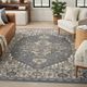 Nourison Home™ Quarry Blue 5'x7' Area Rug -5