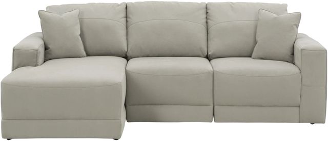 Benchcraft® Next-Gen Gaucho 3-Piece Gray Left-Arm Facing Sectional Sofa and Chaise-1