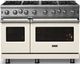 Viking® 5 Series 48” Pure White Pro Style Natural Gas Range-3
