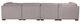 Moe's Home Collection Romeo Grey Right Modular Sectional-3