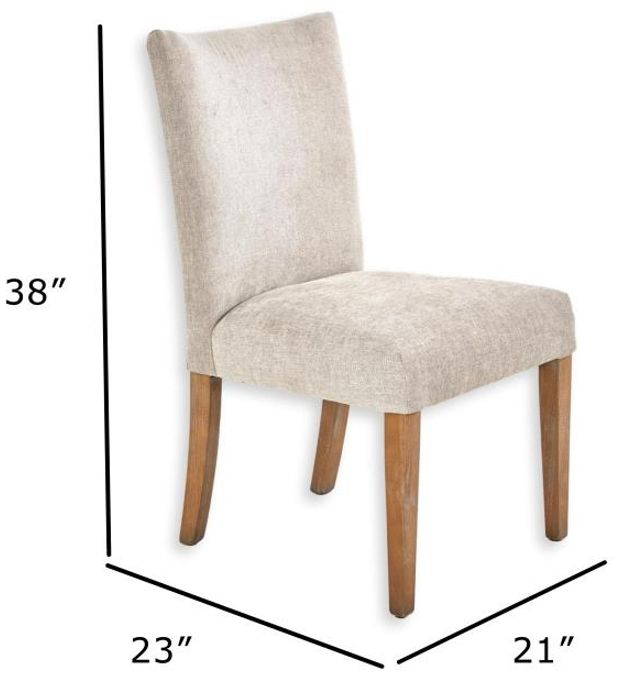 Nest Home Collections Sasha Anew/Gray Washed Dining Side Chair-3