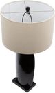 A & B Home Black Ceramic Table Lamp-1
