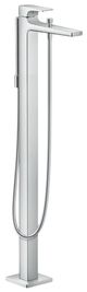 Hansgrohe Metropol Chrome Freestanding Tub Filler Trim with Lever Handle and Handshower-0