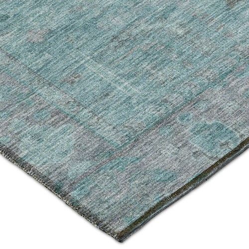 Dalyn™ Rug Company Solace SL11 Aqua 5'x8' Area Rug-3