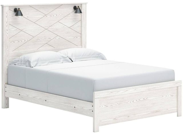 Signature Design by Ashley® Gerridan Gray/White Queen Panel Bed-0