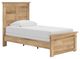 Signature Design by Ashley® Makidern Tan Twin Panel Bed-0