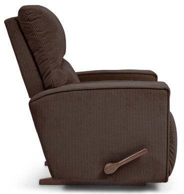 La-Z-Boy® Maddox Chocolate Manual Rocking Recliner-2
