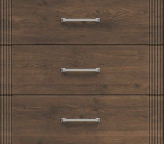 Country View Woodworking Westroom Bedroom Brown Maple 68" Dresser-1