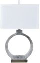 Crestview Collection Winthrope Brushed Nickle/Grey Table Lamp-0