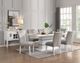 ACME Furniture Elizaveta White High Gloss Dining Table-1