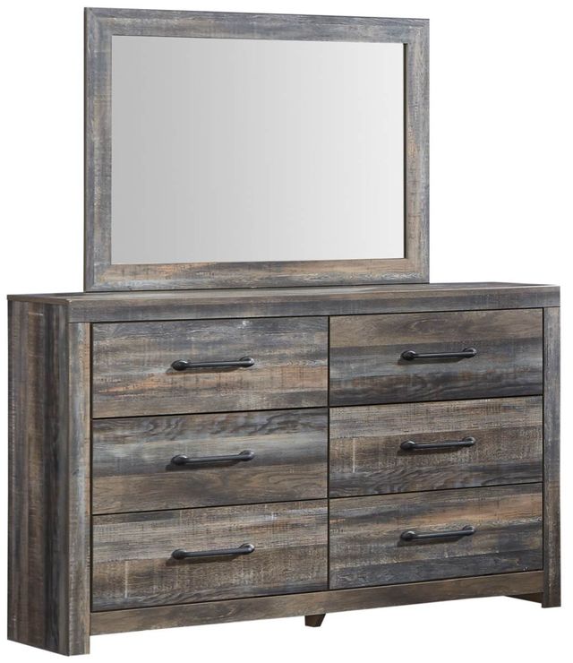 Signature Design by Ashley® Drystan Brown Rustic Dresser and Mirror
