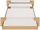 Uttermost® Deki Antique Gold Mirrored Tray-4