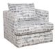 Behold™ Home Scout Gray/White Swivel Chair-0