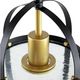 A & B Home Black Patricio 1-Light Pendant-3