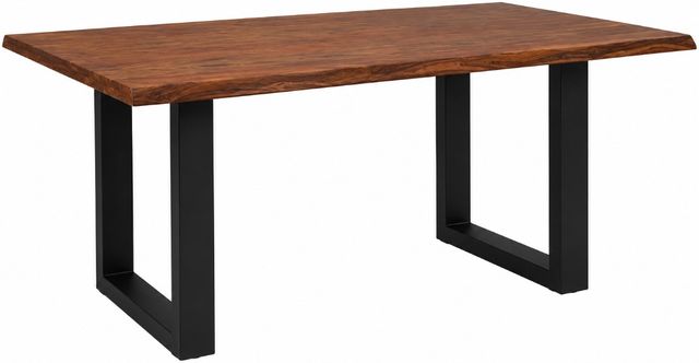 Jaipur Furniture Carden Brownstone Dining Table with Black Base-0