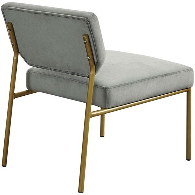 Olliix by INK+IVY Roxie Gray Slipper Chair-3