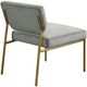 Olliix by INK+IVY Roxie Gray Slipper Chair-3
