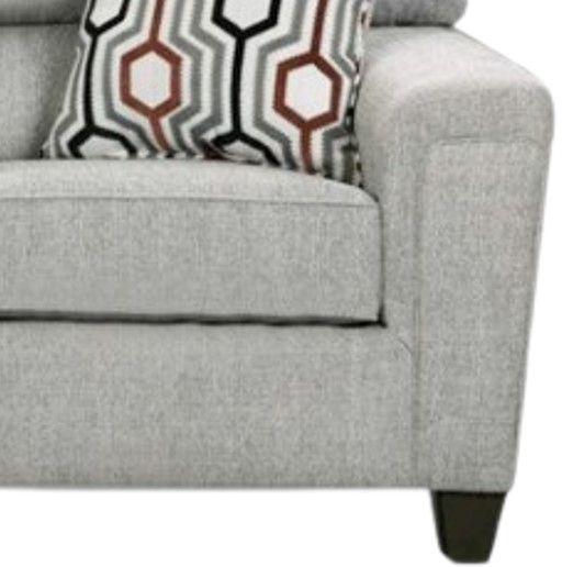 Martin Furniture & Bedding Dante Concrete Gray Sofa-2