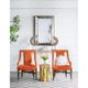 A & B Home Brown/Orange Chair -4