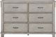 Signature Design by Ashley® Hollentown 2-Piece Whitewash Queen Panel Bed Set-2