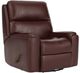 Flexsteel® Customizable Rio Leather Manual Swivel Glider Recliner-1