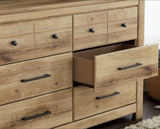 Signature Design by Ashley® Fenderport Tan Dresser-2