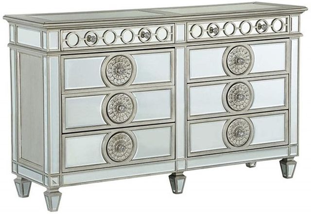 ACME Furniture Varian Silver 6-Drawer Dresser-0