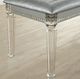 Furniture of America® Maddie Silver Bench-2