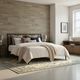 Intercon Matte Transitional King Bed-1