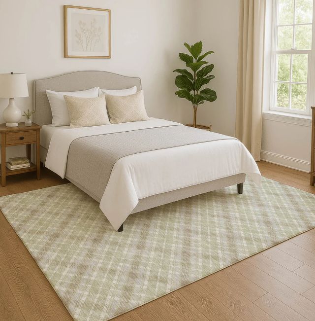 Dalyn™ Rug Company Soft Essentials SE3 Celery 5'x8' Area Rug-2
