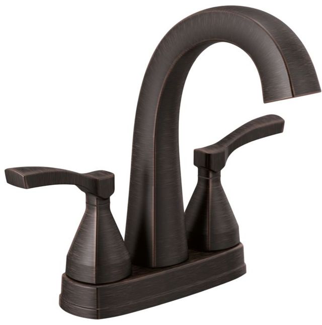 Delta Stryke® Venetian Bronze 2-Handle Centerset Bathroom Faucet-0