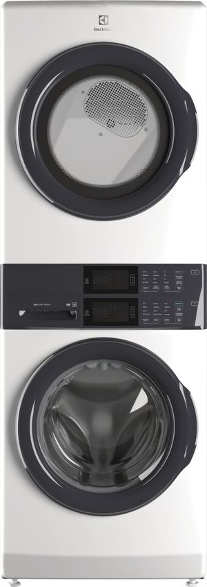 Electrolux 300 Series White Stack Laundry