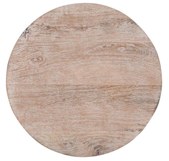 Jofran Inc. Origins Washed Sand Pull Up Pedestal Table-3