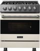 Viking® 3 Series 30" Pure White Pro Style Natural Gas Range-2