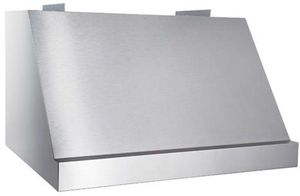 Front view of the Best Classico 60" Stainless Steel Pro Style Under Cabinet Range Hood