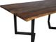 Porter International Designs Manzanita Harvest 82" Dining Table with V Base-2
