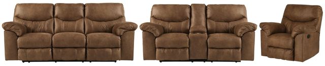 Signature Design by Ashley® Boxberg 3-Piece Bark Living Room Set-0