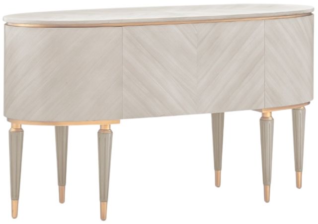 Michael Amini® St. Charles Dove Gray Vanity Table-3