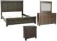 Liberty Furniture Thornwood Hills 4-Piece Rock Beaten Brown King Panel Bedroom Set-0