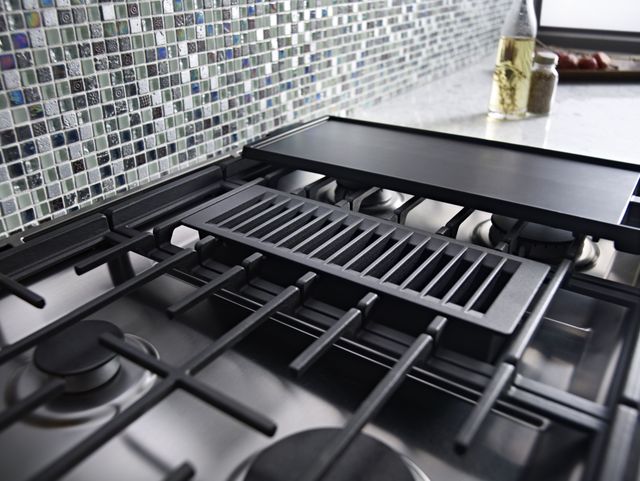 KitchenAid® 30" Stainless Steel Slide-In Dual Fuel Range-3