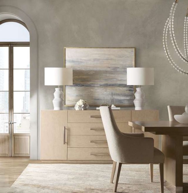 Hooker® Furniture Westwood Polished Limestone Buffet-1