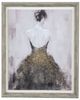 A & B Home Robyn Black/Gray Framed Art-1