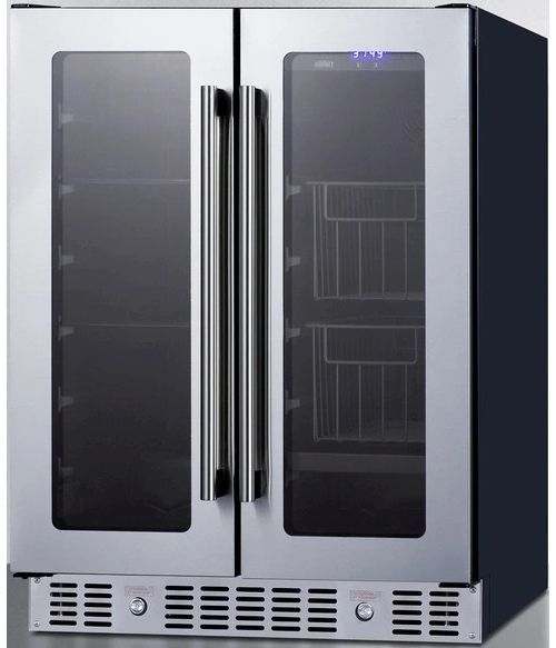 Summit® 24" 4.6 Cu. Ft. Stainless Steel Beverage Center-2