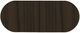 Mavin Customizable 38" x 84" Oval Extendable Dining Table with 12" Leaf-3