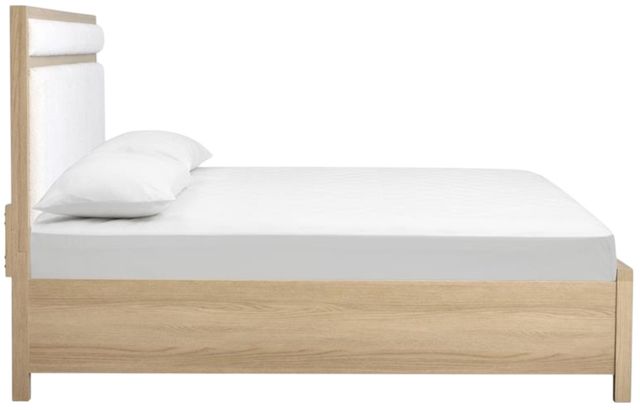 Magnussen Home® Merrifield Natural/Sandstone Beige King Panel Upholstered Bed-2