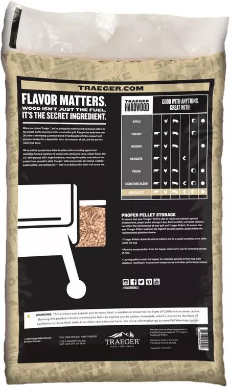 Traeger® BBQ Hardwood Pellets-1