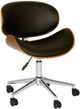 Armen Living Daphne Black/Brown Office Chair-0